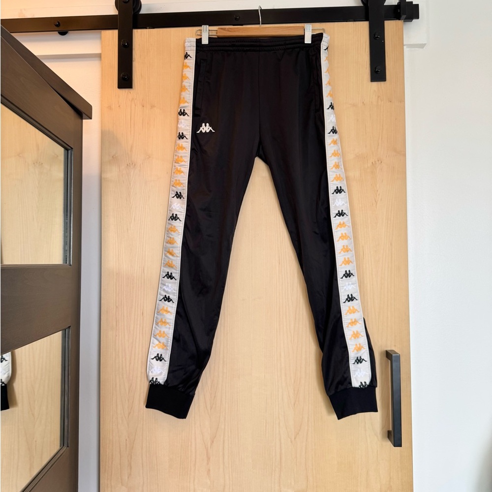 Kappa Black Track Pants